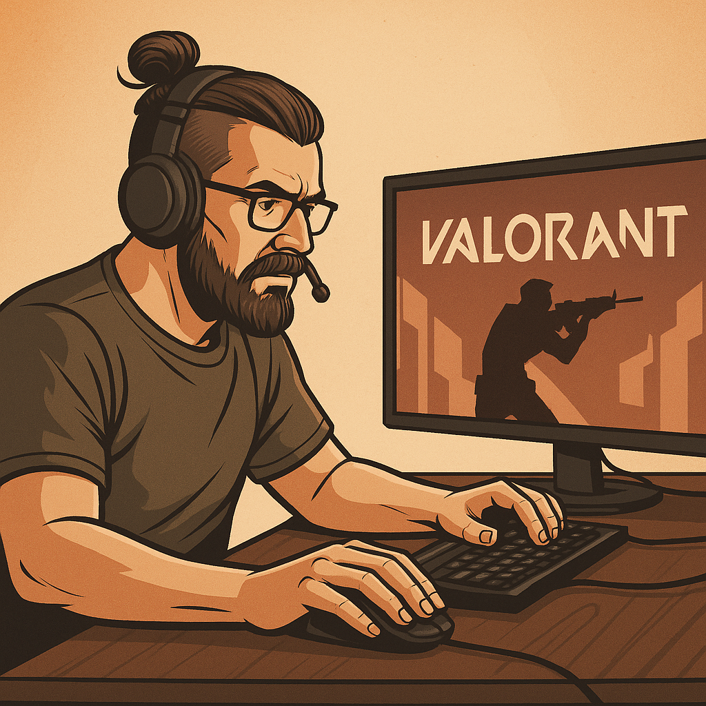 Valorant Gameplay mit Ü40 Gamer